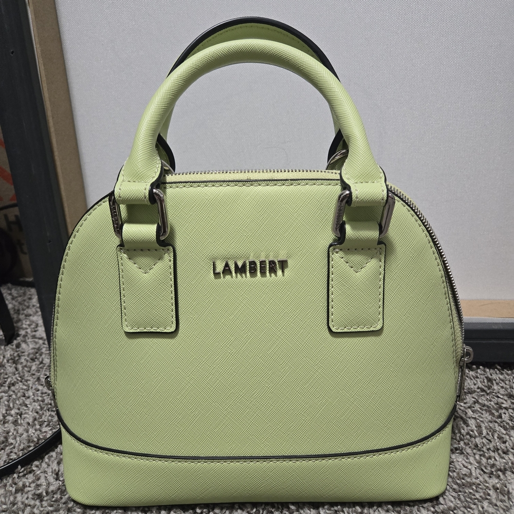 Lime Green Satchel Bag